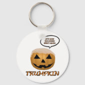 Halloween Trumpkin Fitted Sleutelhanger (Voorkant)
