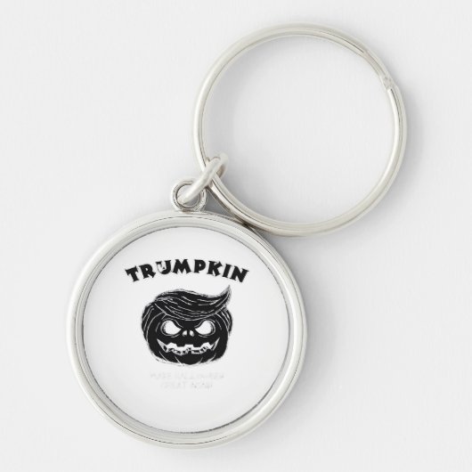 Halloween Trumpkin  Funny Halloween Costume Sleutelhanger (Voorkant)