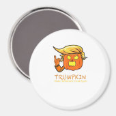 Halloween Trumpkin Funny - Klassiek kostuumontwerp Magneet (Voorkant / Achterkant)