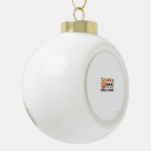 Halloween Trumpkin Funny - Klassieke Maga Kostuums Keramische Bal Ornament (Links)