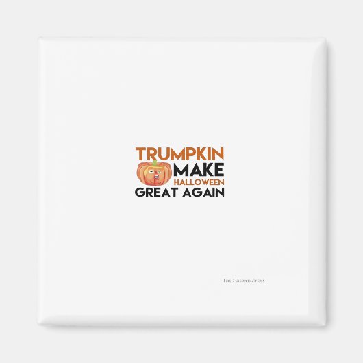 Halloween Trumpkin Funny - Klassieke Maga Kostuums Magneet (Voorkant)