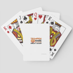 Halloween Trumpkin Funny - Klassieke Maga Kostuums Pokerkaarten