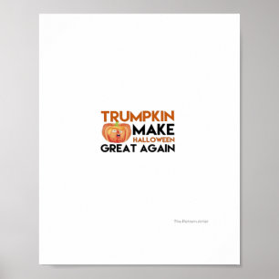 Halloween Trumpkin Funny - Klassieke Maga Kostuums Poster