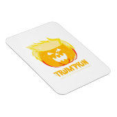 Halloween Trumpkin Funny Magneet (Rechterzijde)