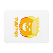 Halloween Trumpkin Funny Magneet (Horizontaal)
