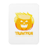 Halloween Trumpkin Funny Magneet (Verticaal)