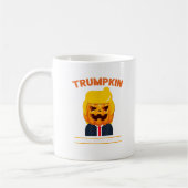 Halloween Trumpkin Funny Pumpkin Halloween Koffiemok (Links)