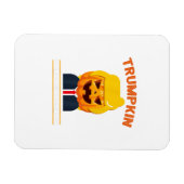 Halloween Trumpkin Funny Pumpkin Halloween Magneet (Horizontaal)
