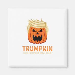 Halloween Trumpkin Funny - Spooky Parodie Slogan Magneet