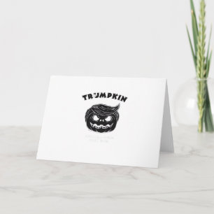 Halloween Trumpkin Grappig Halloween Kostuum Kaart