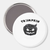 Halloween Trumpkin Grappig Halloween Kostuum Magneet (Voorkant / Achterkant)