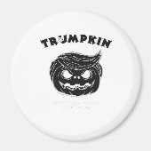 Halloween Trumpkin Grappig Halloween Kostuum Magneet (Voorkant)