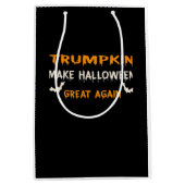Halloween Trumpkin Grappig Maak Halloween weer gew Medium Cadeauzakje (Voorkant)