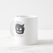 Halloween Trumpkin Grappig & Schattige Halloween K Koffiemok (Voorkant links)