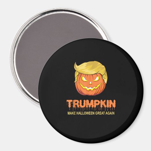 Halloween Trumpkin - Maak Halloween weer geweldig Magneet (Voorkant / Achterkant)
