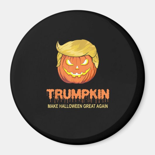 Halloween Trumpkin - Maak Halloween weer geweldig Magneet (Voorkant)