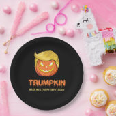 Halloween Trumpkin - Maak Halloween weer geweldig Papieren Bordje (Feest)