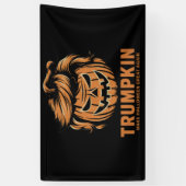 Halloween Trumpkin Maak Halloween Weer Groot Spandoek (Verticaal)