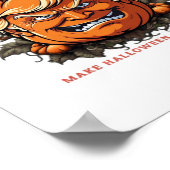 Halloween Trumpkin maakt Halloween weer geweldig Poster (Hoek)