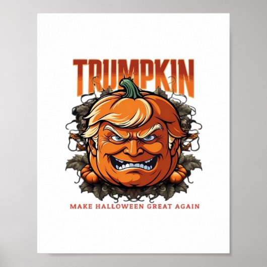 Halloween Trumpkin maakt Halloween weer geweldig Poster (Voorkant)
