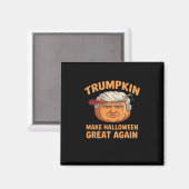 Halloween Trumpkin maakt Halloween weer leuk Magneet (Voorkant / Achterkant)