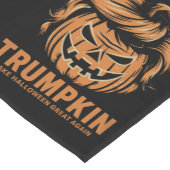 Halloween Trumpkin Make Halloween Great Again Korte Tafelloper (Hoek)