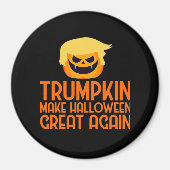 Halloween Trumpkin Make Halloween Great Again Magneet (Voorkant)