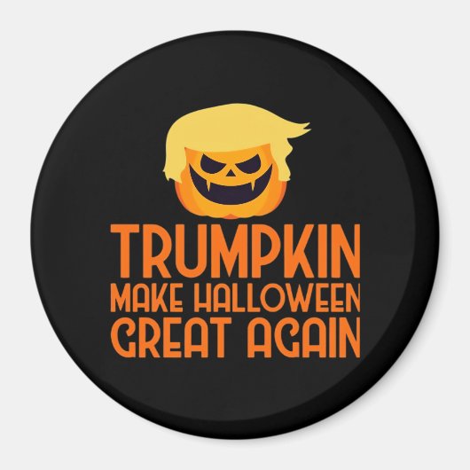 Halloween Trumpkin Make Halloween Great Again Magneet (Voorkant)