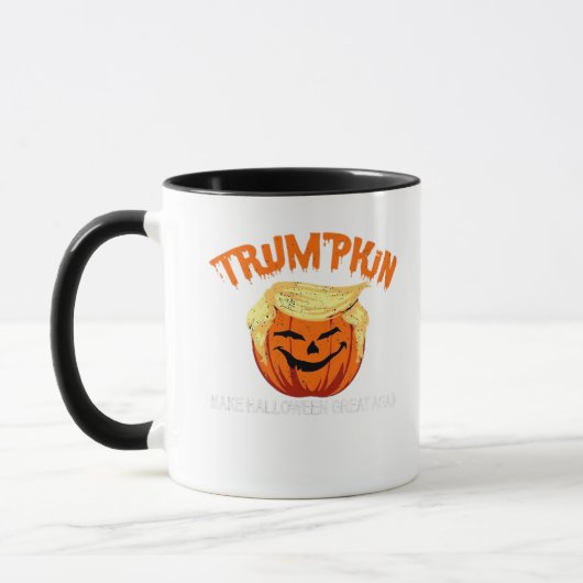Halloween Trumpkin Make Halloween Great Again Mok (Links)