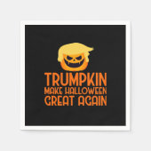 Halloween Trumpkin Make Halloween Great Again Servet (Voorkant)