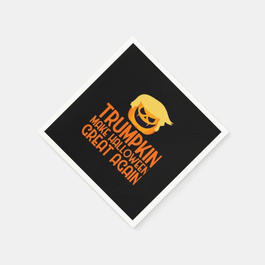 Halloween Trumpkin Make Halloween Great Again Servet (Hoek)
