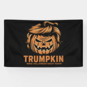 Halloween Trumpkin Make Halloween Great Again Spandoek (Horizontaal)