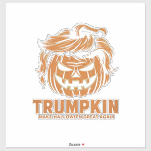 Halloween Trumpkin Make Halloween Great Again Sticker