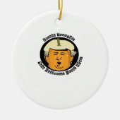 Halloween Trumpkin Pumpkin Classic Keramisch Ornament (Voorkant)