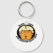 Halloween Trumpkin Pumpkin Classic Sleutelhanger (Voorkant)