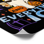 Halloween Trumpkin Sce And Everything Ice Pumpkin Poster (Hoek)