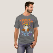 Halloween Trumpkin Spice and Everything Ice Pumpki T-shirt (Voorkant volledig)