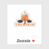 Halloween Trumpkin Sticker (Vel)