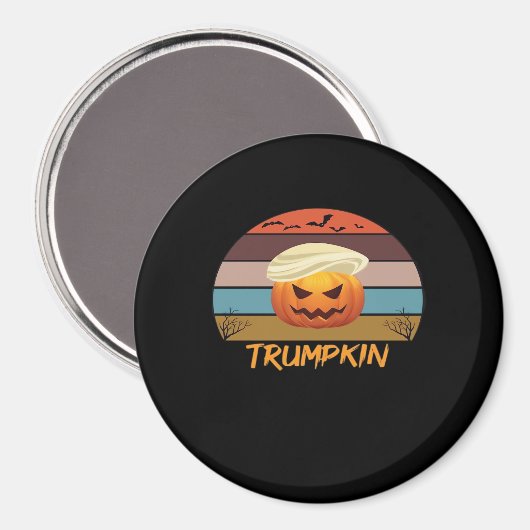 Halloween Trumpkin  US Magneet (Voorkant / Achterkant)