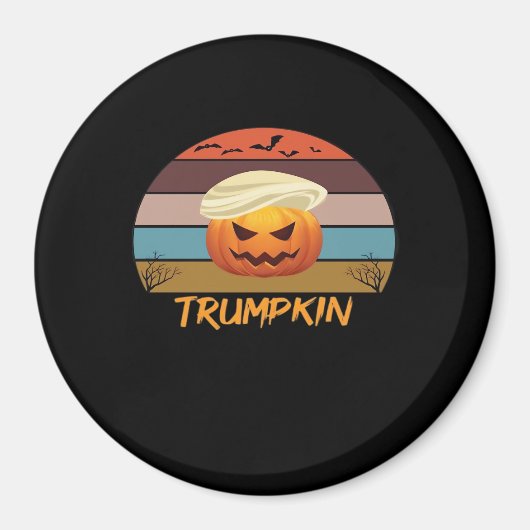 Halloween Trumpkin  US Magneet (Voorkant)