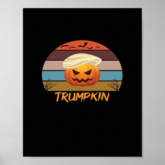Halloween Trumpkin  US Poster (Voorkant)