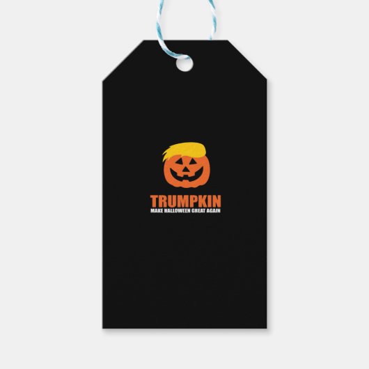 Halloween Trumpkin V2 Cadeaulabel (Voorkant)