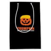 Halloween Trumpkin V2 Medium Cadeauzakje (Voorkant)