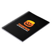 Halloween Trumpkin V2 Notitieboek (Linkerzijde)