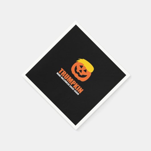 Halloween Trumpkin V2 Servet (Hoek)