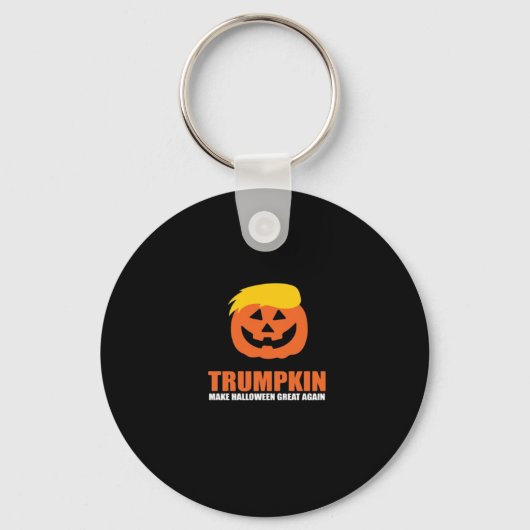 Halloween Trumpkin V2 Sleutelhanger (Voorkant)