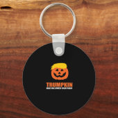 Halloween Trumpkin V2 Sleutelhanger (Voorkant)