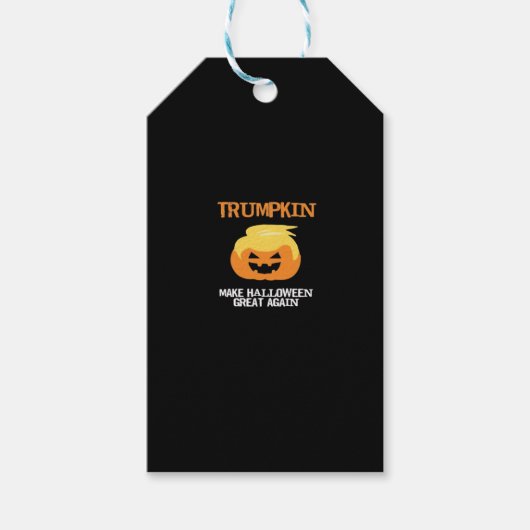 Halloween Trumpkin V3 Cadeaulabel (Voorkant)