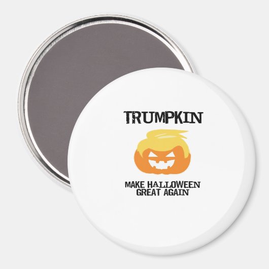 Halloween Trumpkin V3 Magneet (Voorkant / Achterkant)