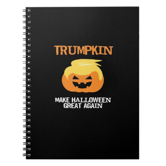 Halloween Trumpkin V3 Notitieboek (Voorkant)